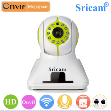 Sricam SP006 Dome Mode Infrared Linkage Alarm Pan Tilt Wireless Wifi IP Camera